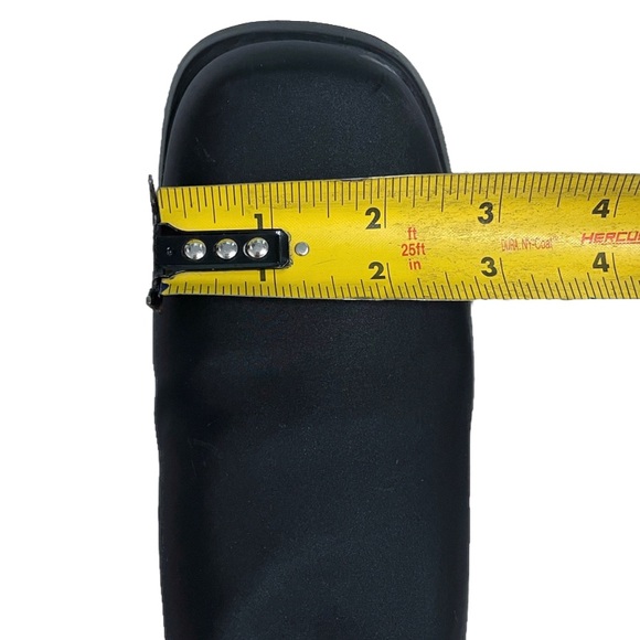 ETIENNE AIGNER Riding Boots Insulated Nylon Women’s Size 7 Black - Picture 10 of 12